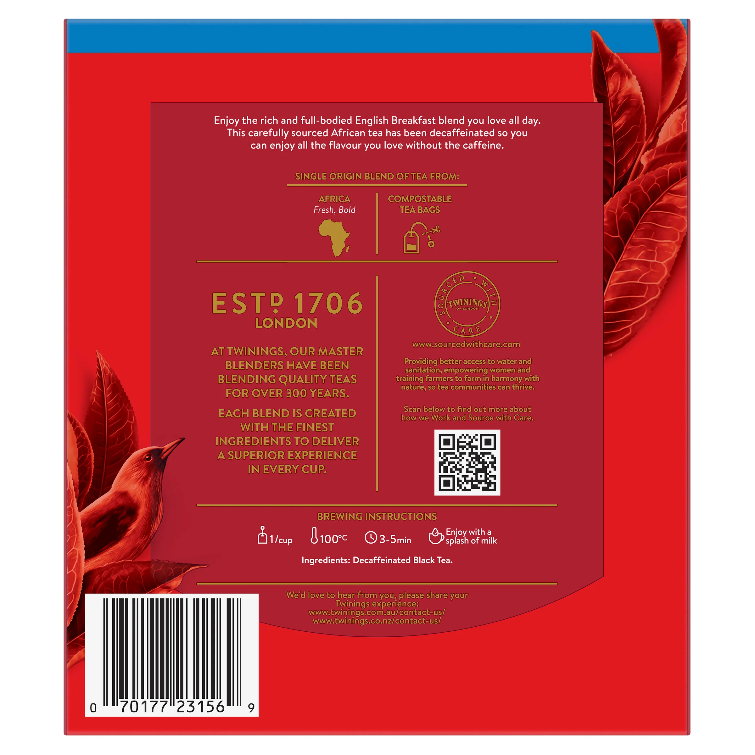 English Breakfast Decaffeinated 6 Pack Bundle - Image 4