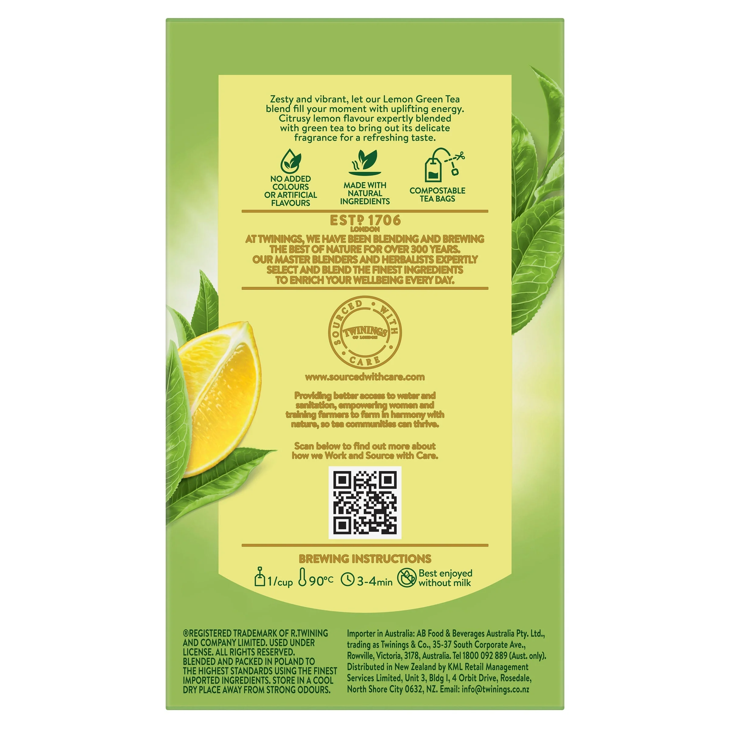 Green Tea & Lemon - Image 4